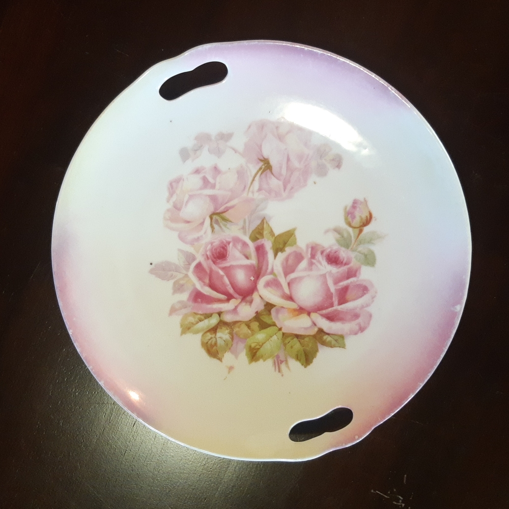 Germany Cake Plate Roses